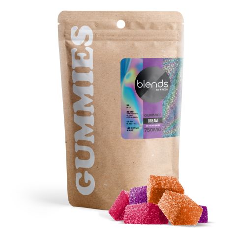 Dream Blend - 25mg - D8, HHC, CBN, CBD Gummies - Blends by Fresh - Thumbnail 2