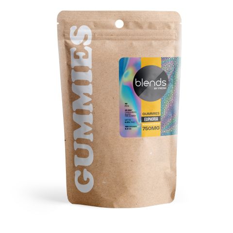 Euphoria Blend - D8, D9, HHC, CBD Isolate, CBG, PHC - 25mg - Blends by Fresh - Thumbnail 3