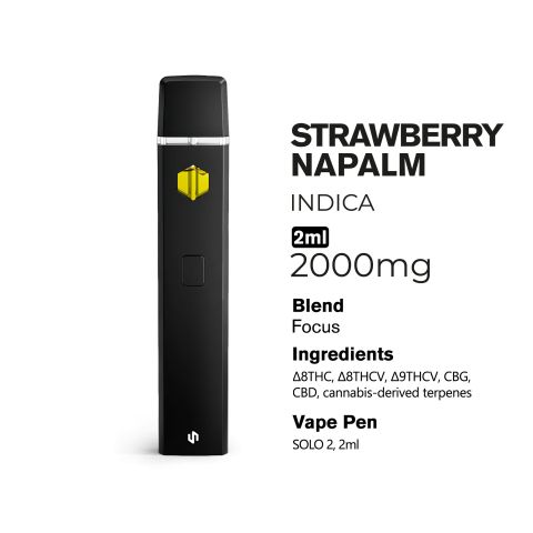 Focus Blend - 2000mg - Indica Vape Pen - 2ml - Blends by Fresh - Thumbnail 3