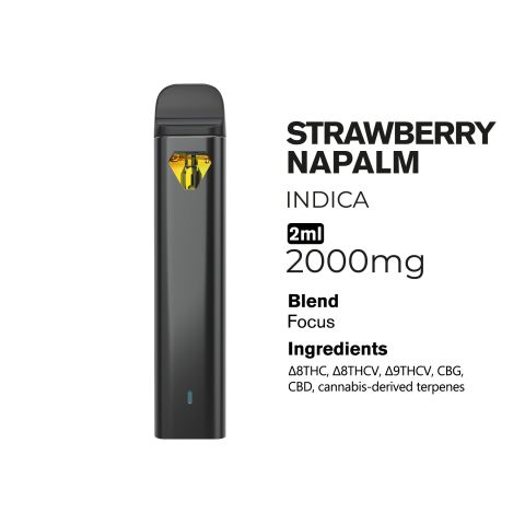 Focus Blend - 2000mg - Indica Vape Pen - 2ml - Blends by Fresh - Thumbnail 2