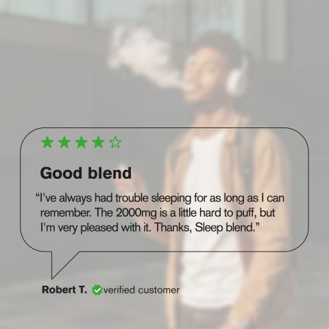 Sleep Blend - 2000mg - Sativa Vape Pen - 2ml - Blends by Fresh - Thumbnail 6