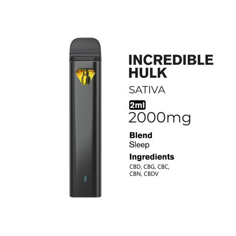 Sleep Blend - 2000mg - Sativa Vape Pen - 2ml - Blends by Fresh - Thumbnail 2