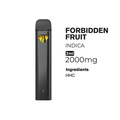 HHC Vape Pen - 2000mg - Forbidden Fruit - Indica - 2ml - Fresh - Thumbnail 2