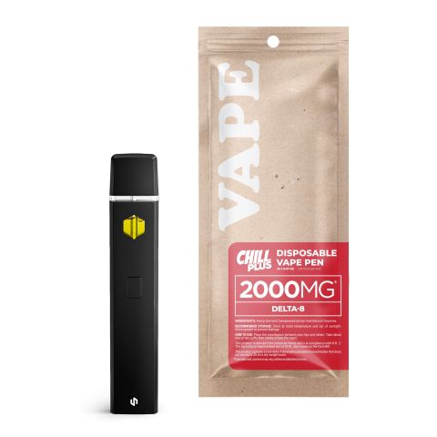 Delta 8 Vape Pen - 2000mg - Forbidden Fruit - Indica - 2ml - Chill Plus - Thumbnail 1