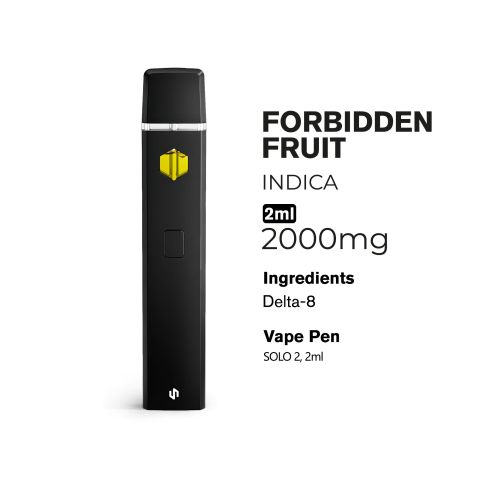 Delta 8 Vape Pen - 2000mg - Forbidden Fruit - Indica - 2ml - Chill Plus - Thumbnail 3