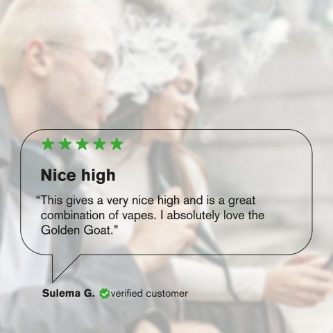 Delta 8 Vape Pen - 2000mg - Golden Goat - Hybrid - 2ml - Chill Plus - Thumbnail 6