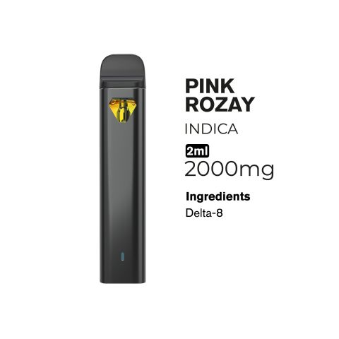 Delta 8 Vape Pen - 2000mg - Pink Rozay - Indica - 2ml - Chill Plus - Thumbnail 2