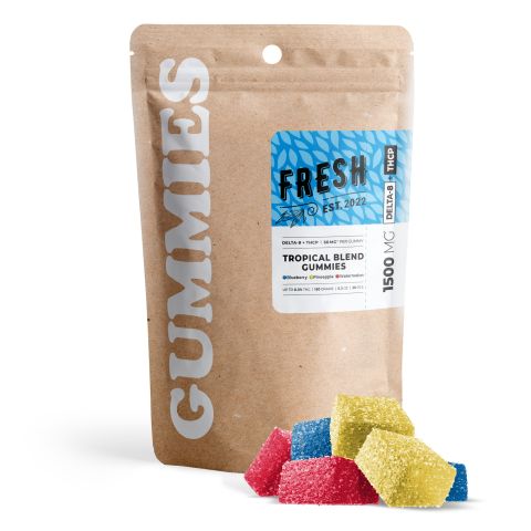 THCP, D8 Gummies - 50mg - Tropical - Fresh - Thumbnail 2