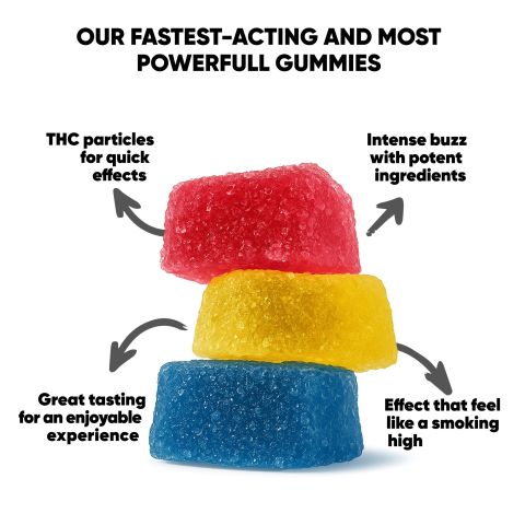 10mg CBD Isolate Gummies - Tropical Mix - Chill - Thumbnail 10
