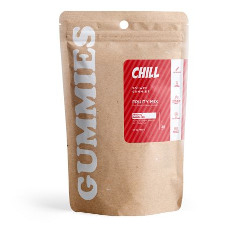 CBD Isolate Gummies - 50mg - Fruity Mix - Chill - Thumbnail 3