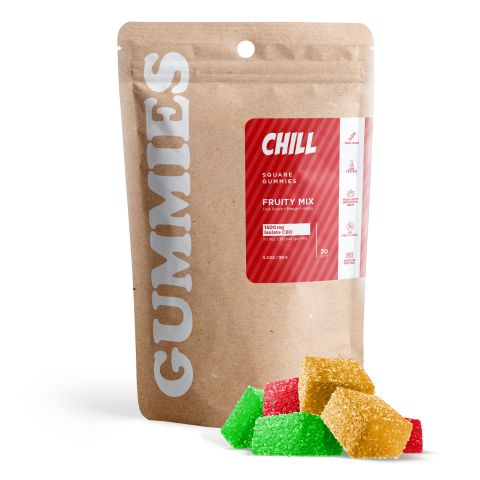 CBD Isolate Gummies - 50mg - Fruity Mix - Chill - Thumbnail 2