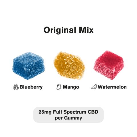 Full Spectrum CBD Gummies - 25mg - Chill - Thumbnail 4