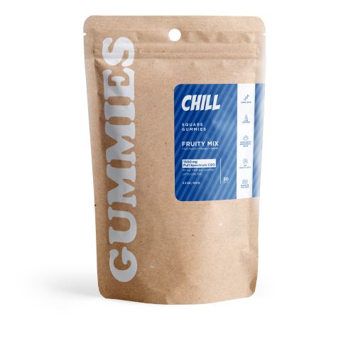 Full Spectrum CBD Gummies - 50mg - Fruity Mix - Chill - Thumbnail 3