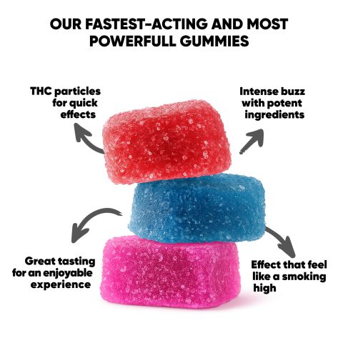 Full Spectrum CBD Gummies - 100mg - Berries Mix - Chill - Thumbnail 10