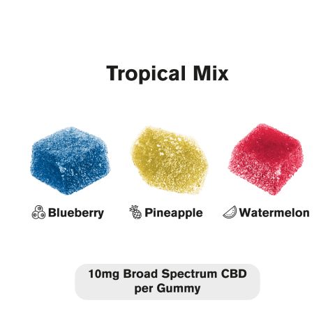 Broad Spectrum CBD Gummies - 10mg - Chill - Thumbnail 4