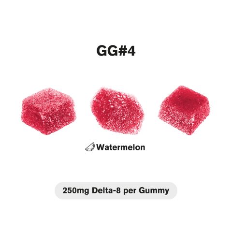 Delta 8 + Live Resin Gummies - 250mg - GG4 - Hybrid - Thumbnail 4
