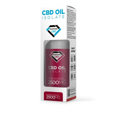 CBD Isolate Oil - 2,500mg - Diamond CBD - Thumbnail 4