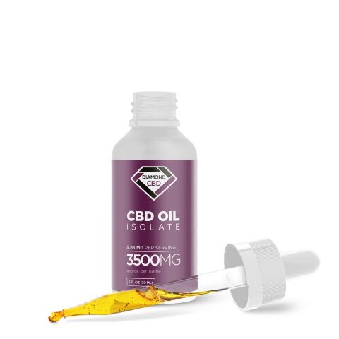CBD Isolate Oil - 3,500mg - Diamond CBD - Thumbnail 1