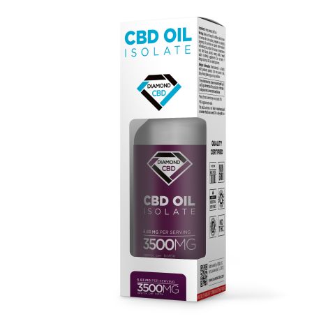 CBD Isolate Oil - 3,500mg - Diamond CBD - Thumbnail 4