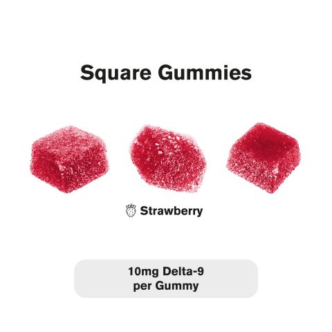Delta 9 Gummies - 10mg - Strawberry - Chill Plus - Thumbnail 4
