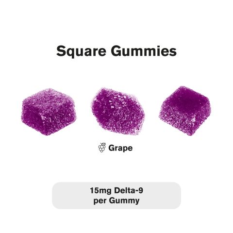 Delta 9 Gummies - 15mg - Grape - Chill Plus - Thumbnail 4