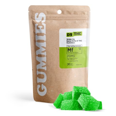 Wake Up Nano Gummies - D9 & THCV Nano - 7mg - Morning Fruits - D9 THC - Thumbnail 2