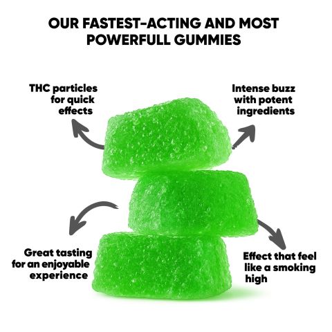Wake Up Nano Gummies - D9 & THCV Nano - 7mg - Morning Fruits - D9 THC - Thumbnail 10