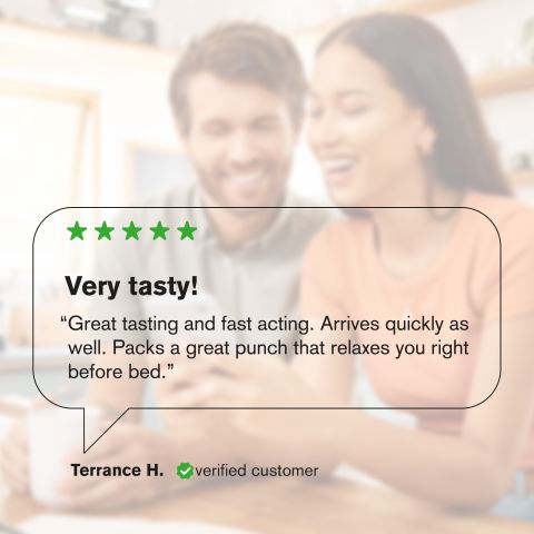 D9 & CBD Isolate Nano Gummies - 55mg - D9 THC - Thumbnail 7