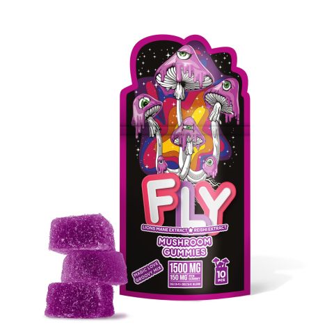 D8, D9, Mushroom Gummies - 150mg - Magic Love Groovy Mix - Fly - Thumbnail 2