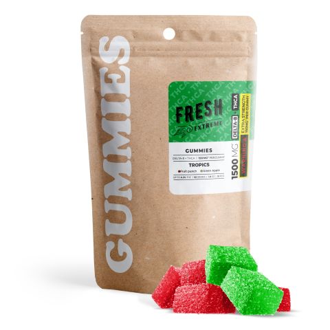 THCA, D8 Gummies - 150mg - Tropics - Fresh - Thumbnail 2