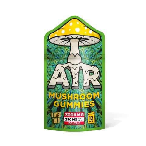 D8 & Mushroom Blend Gummies - 250mg - Flower Child - Air - Thumbnail 1