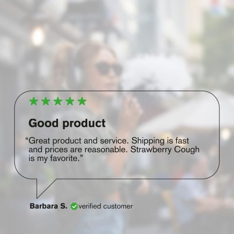 HHC Vape Cart - 1000mg - Strawberry Cough - Sativa - 1ml - Fresh - Thumbnail 7