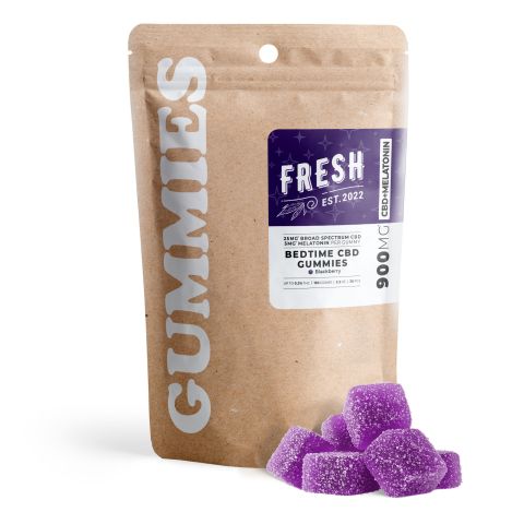 Broad Spectrum CBD & Melatonin Gummies - 30mg - Fresh - Thumbnail 2