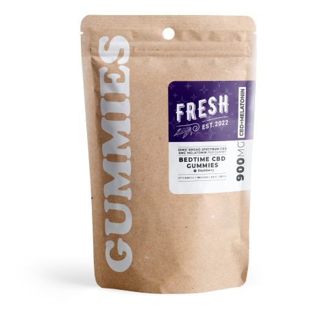 Broad Spectrum CBD & Melatonin Gummies - 30mg - Fresh - Thumbnail 3