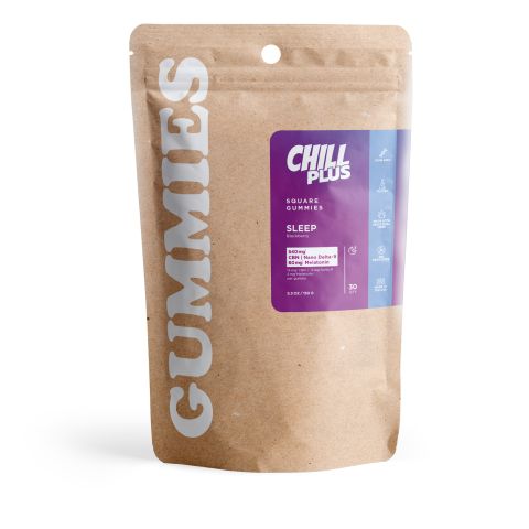 D9, CBN, Melatonin Gummies - 20mg - Blackberry - Chill Plus - Thumbnail 3