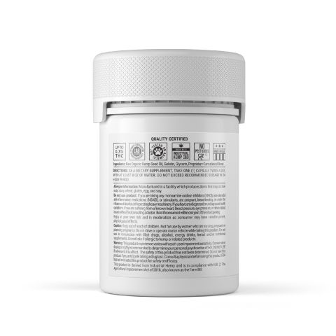 CBD & THCV Capsules - 3,600mg - Canna Slim - 60ct - Thumbnail 4