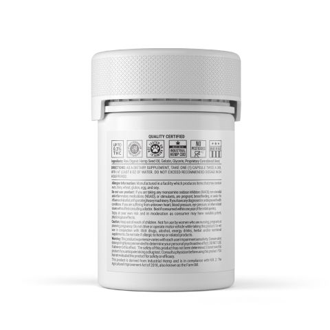 CBD & THCV Capsules - 3,600mg - Canna Slim - 60ct - Thumbnail 8