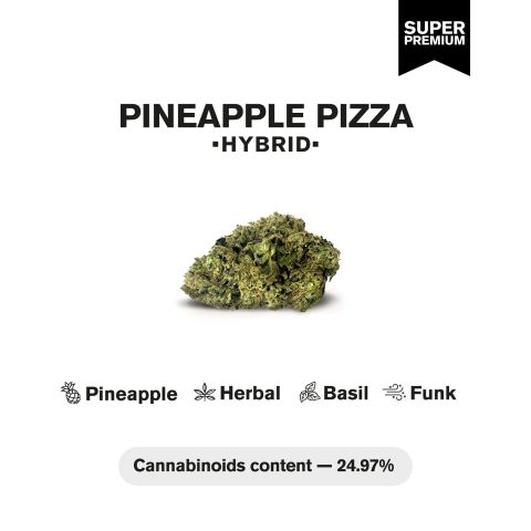 Pineapple Pizza Flower - Hybrid - THCA - Thumbnail 4
