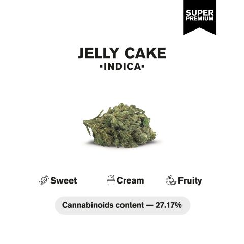 Jelly Cake Flower - Indica - THCA - Thumbnail 4
