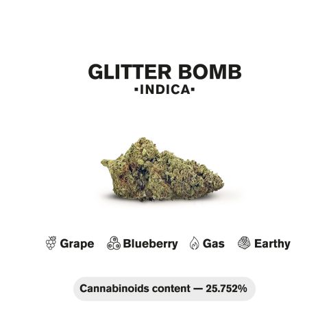 Glitter Bomb Mini Pre-Rolls - 0.5g - THCA - 5 Joints - Chill Plus - Thumbnail 5