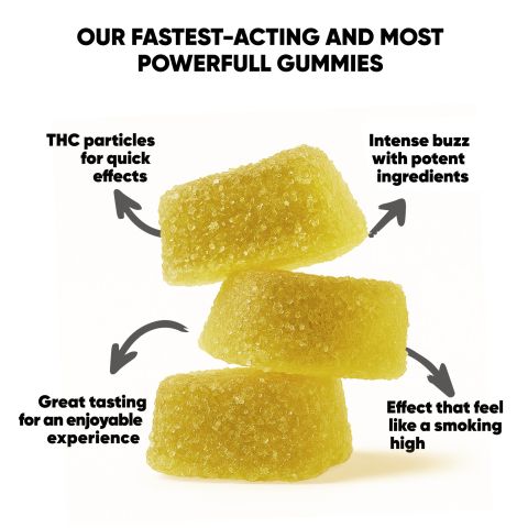 Terpene Gummies - 10mg - Pineapple - Terps Gummies - Thumbnail 10