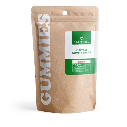 Delta 8 Gummies - 25mg - Gummy Bears - Diamond CBD - Thumbnail 2