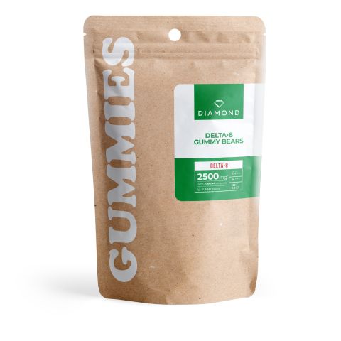 Delta 8 Gummies - 50mg - Gummy Bears - Diamond CBD - Thumbnail 2