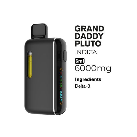 D8 Vape Pen - 6000mg - Grand Daddy Pluto - Indica - 6ml - Chill Plus - Thumbnail 2