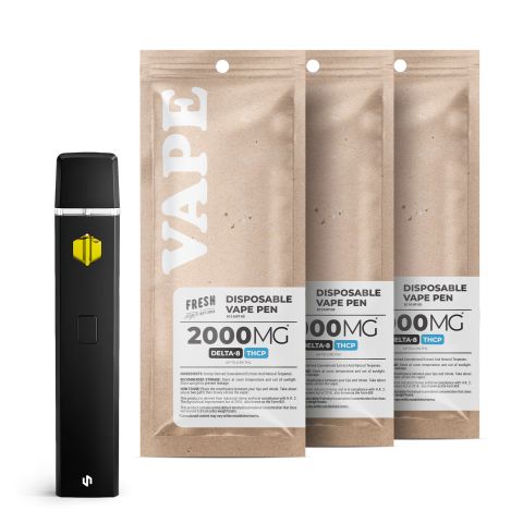 D8, THCP Vape Pen - 6000mg - Wedding Crasher - Hybrid - 6ml - Fresh