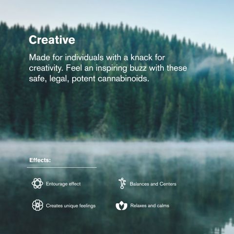 Creativity Blend - 6000mg - Hybrid Vape Pen - 6ml - Blends by Fresh - Thumbnail 6