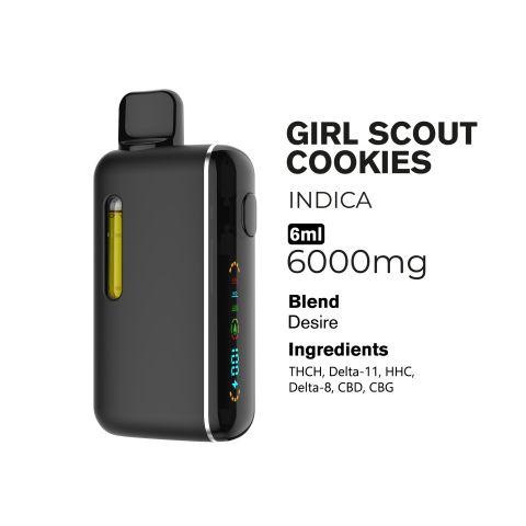 Desire Blend - 6000mg - Indica Vape Pen - 6ml - Blends by Fresh - Thumbnail 2