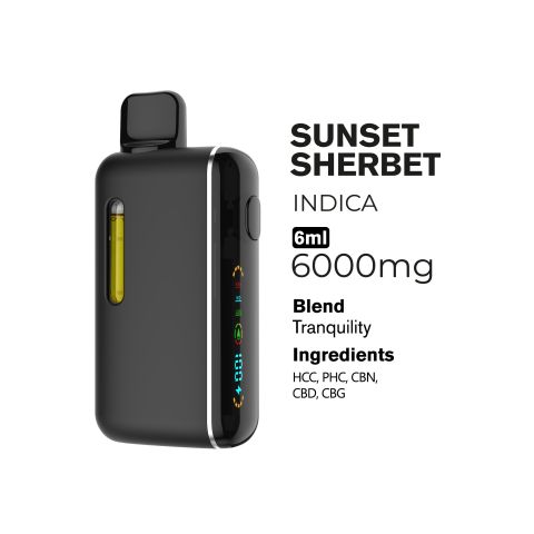 Tranquility Blend - 6000mg - Indica Vape Pen - 6ml - Blends by Fresh - Thumbnail 2