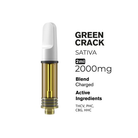 Charged Blend - 2000mg - Sativa Vape Cart - 2ml - Blends by Fresh - Thumbnail 2