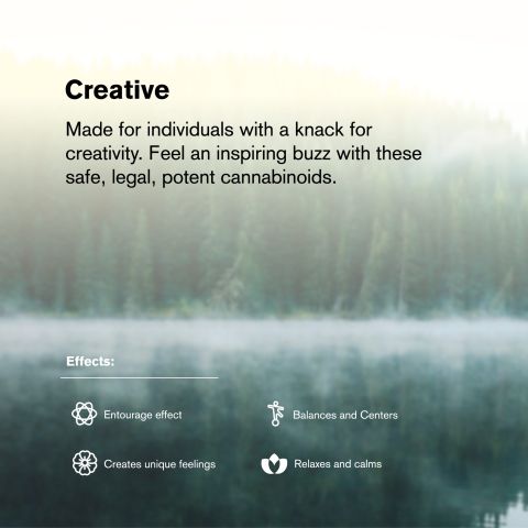 Creativity Blend - 2000mg - Hybrid Vape Cart - 2ml - Blends by Fresh - Thumbnail 6